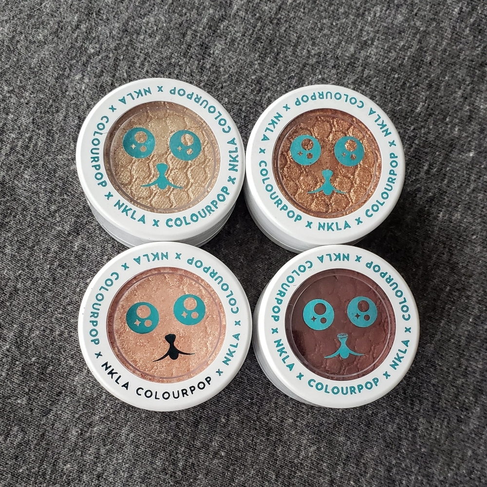 Colourpop x NKLA Eyeshadows